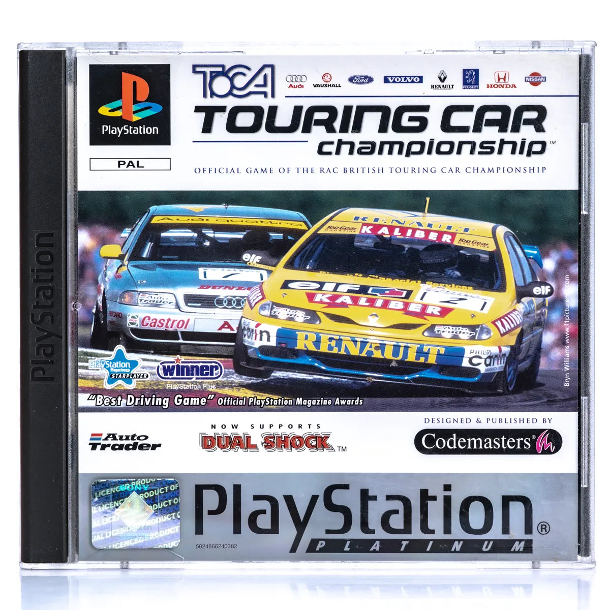 TOCA Touring Car Championship - PS1 Spill - Retrospillkongen
