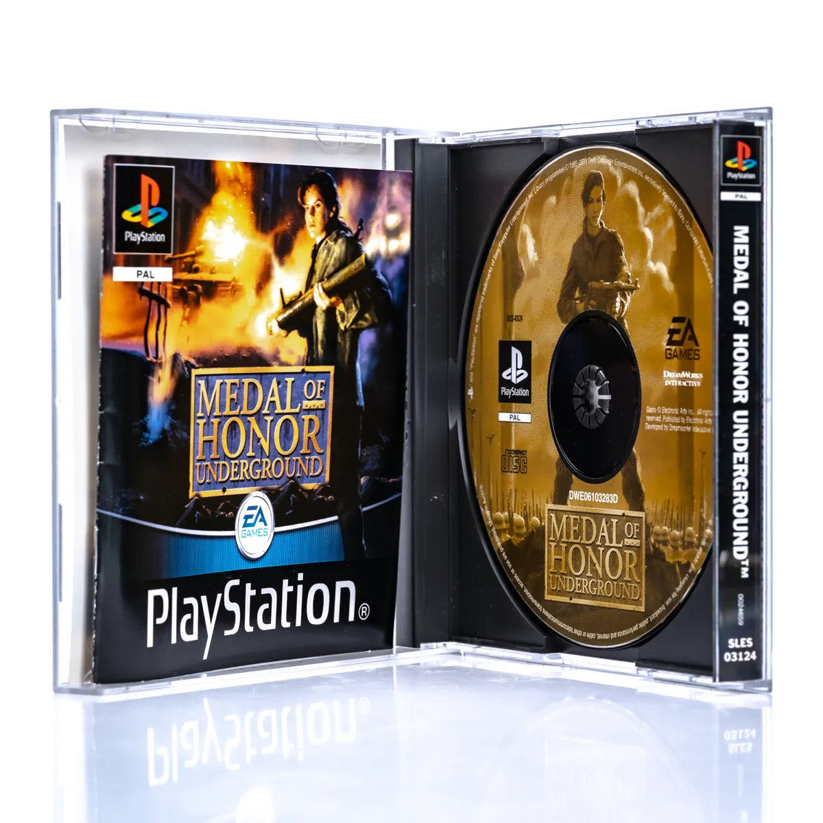 Medal of Honor: Underground - PS1 Spill - Retrospillkongen