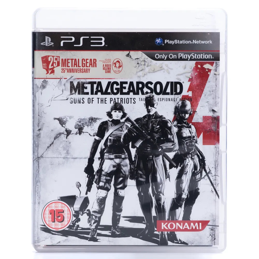 Metal Gear Solid 4 Guns of the Patriots - PS3 spill - Retrospillkongen
