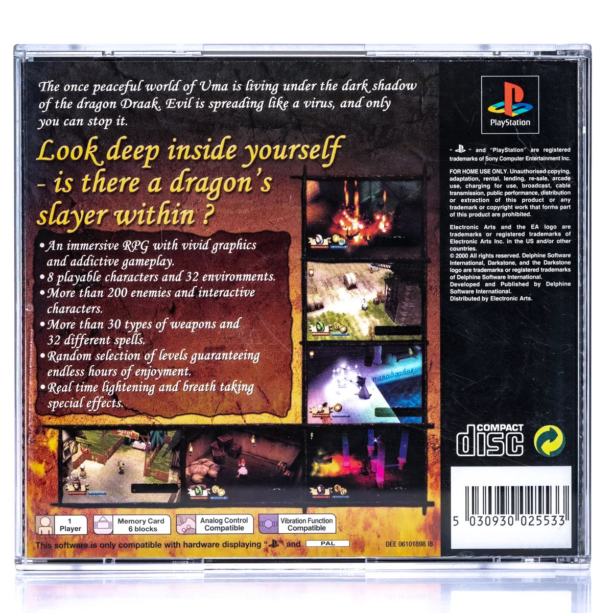 Darkstone: Evil Reigns - PS1 Spill - Retrospillkongen