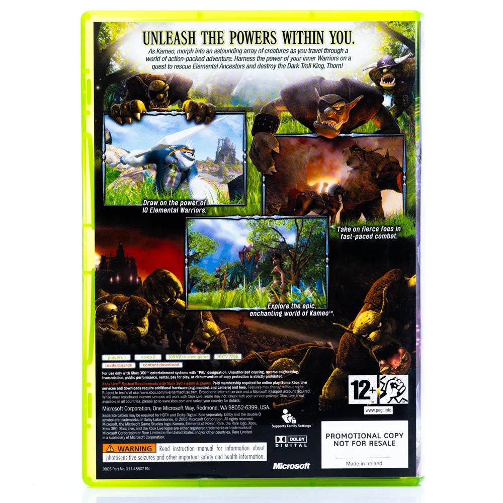 Kameo: Elements of Power - Xbox 360 spill - Retrospillkongen