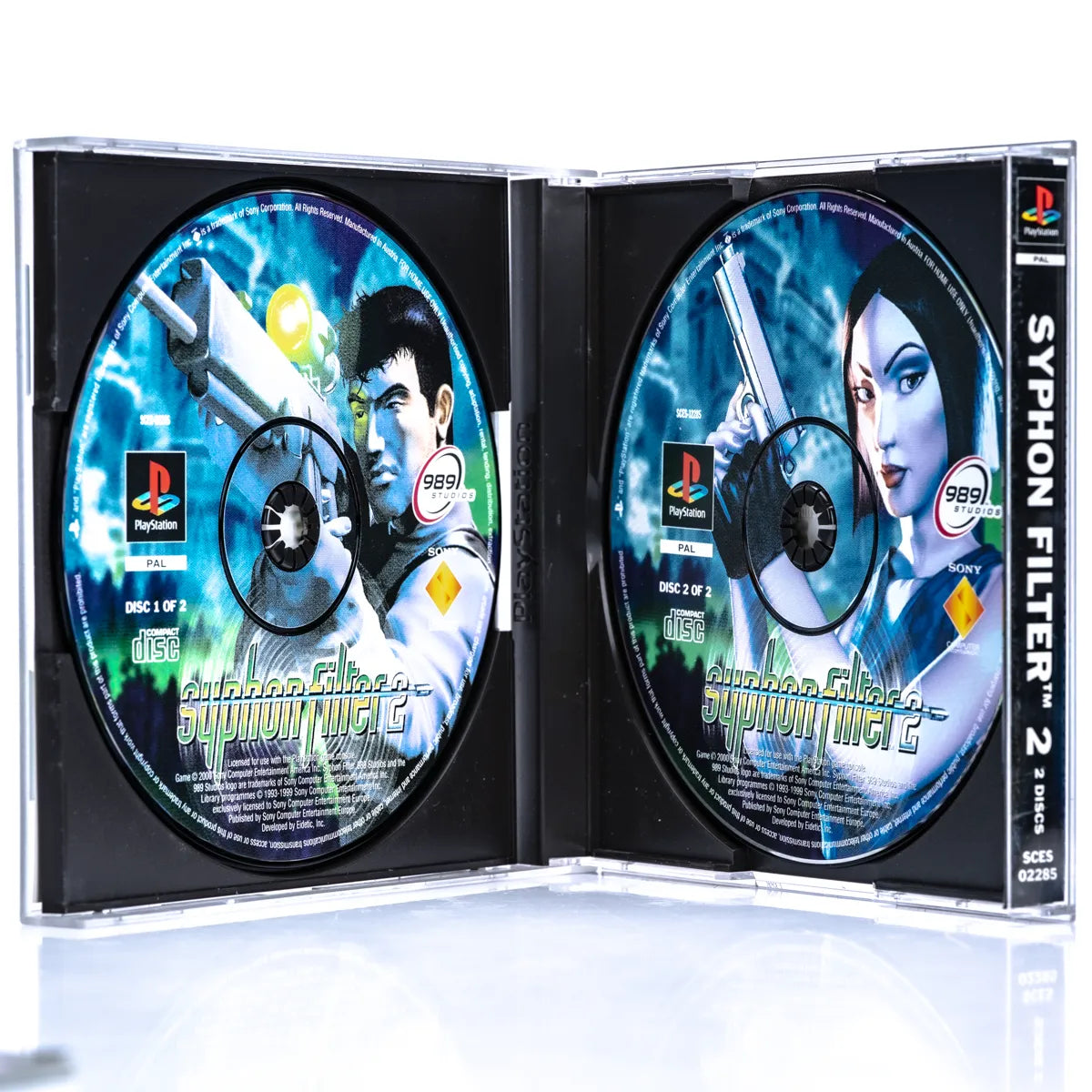 Syphon Filter 2 - PS1 spill - Retrospillkongen