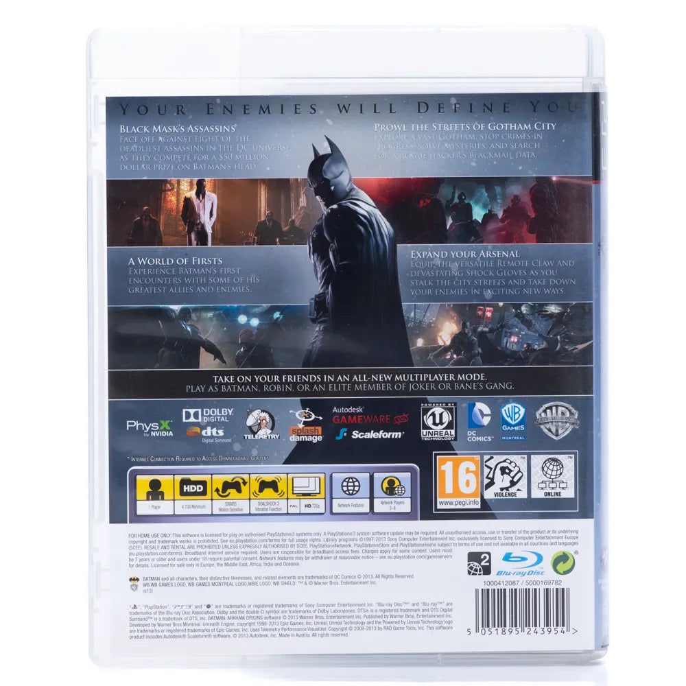 Batman Arkham Origins - PS3 spill - Retrospillkongen