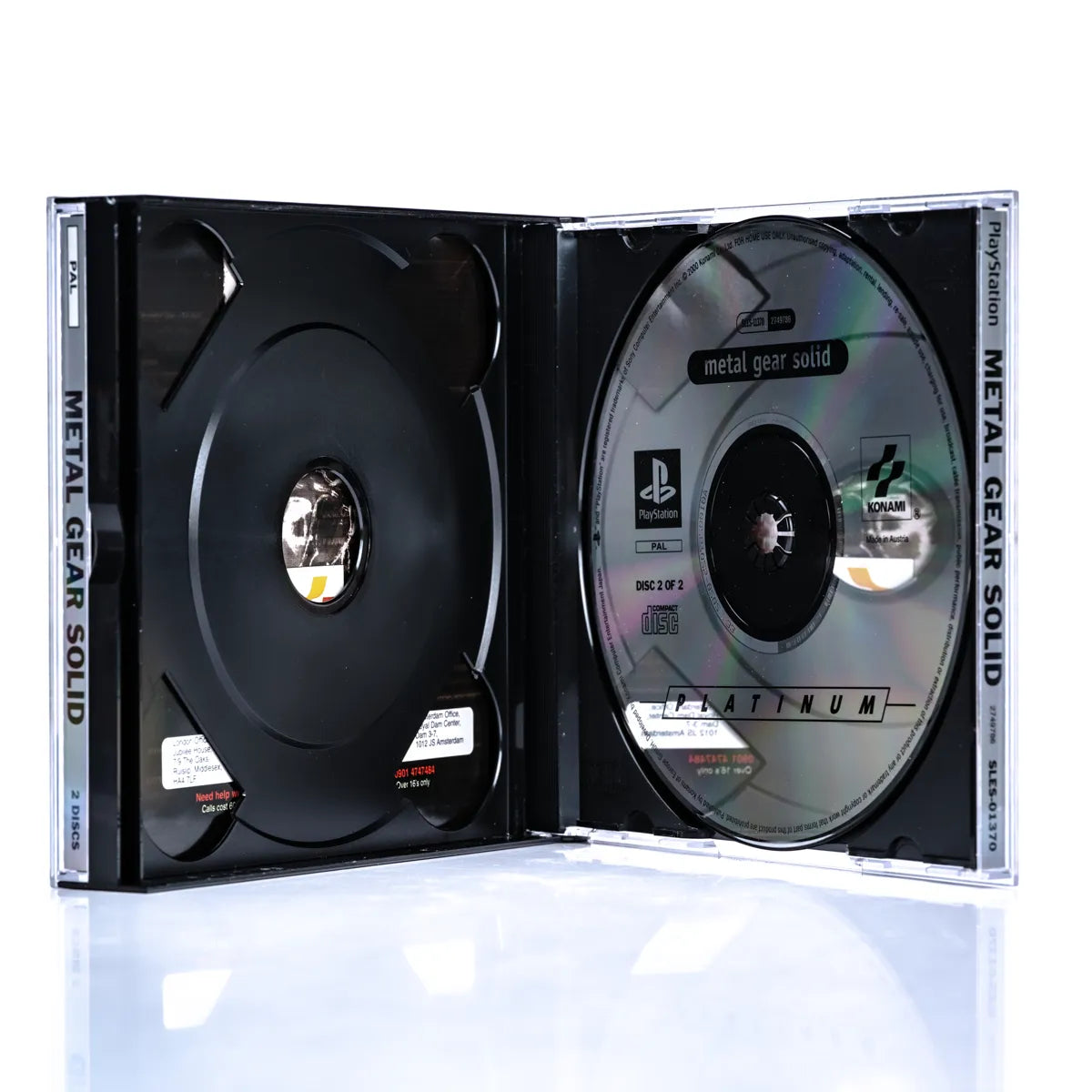 Tactical Espionage Action: Metal Gear Solid - PS1 spill - Retrospillkongen