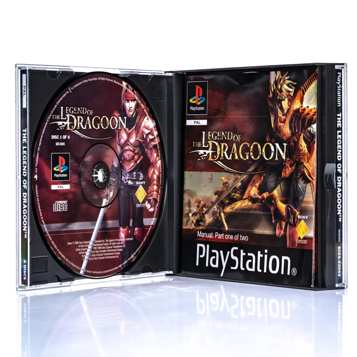 The Legend of Dragoon - PS1 Spill - Retrospillkongen