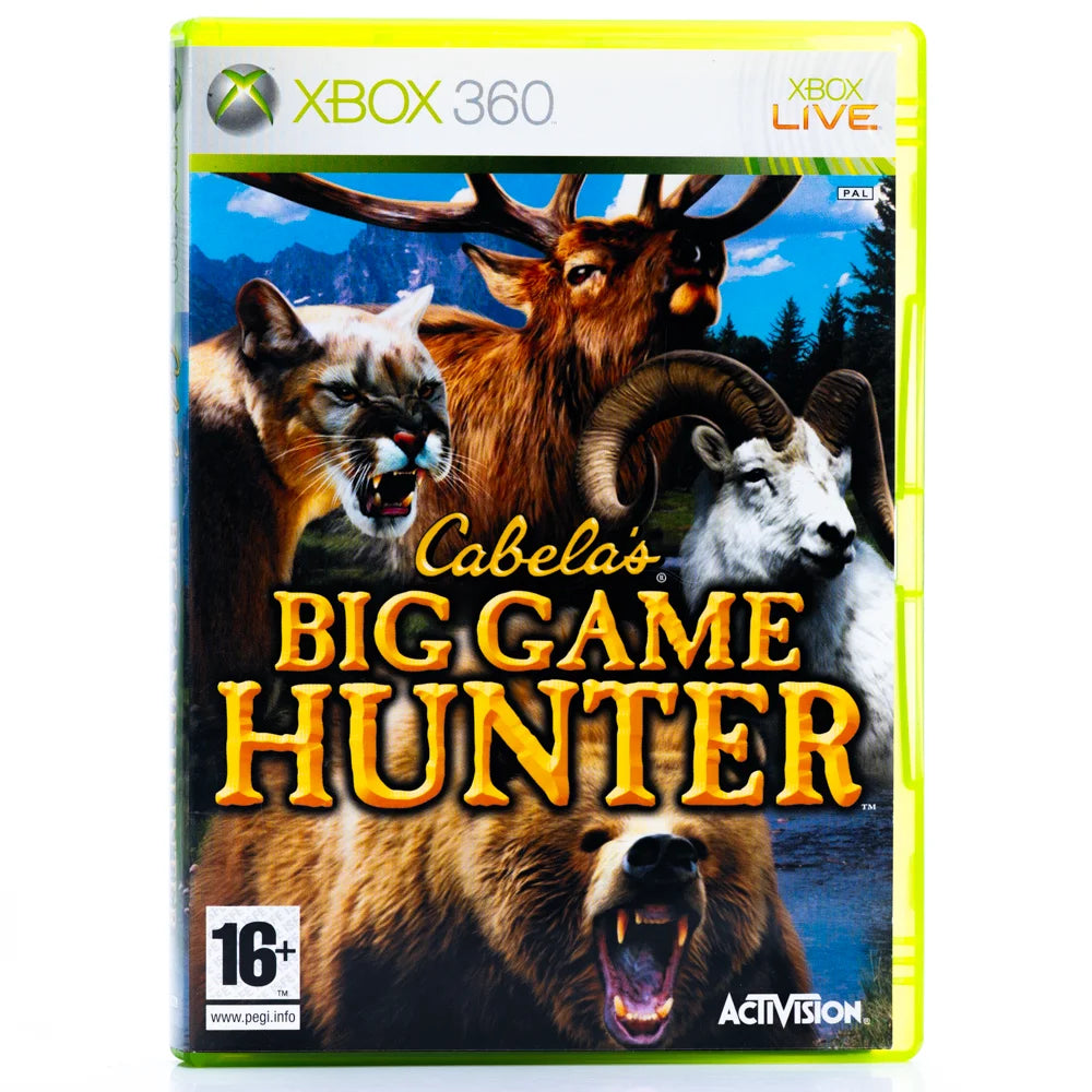 Cabela’s Big Game Hunter - Xbox 360 spill - Retrospillkongen