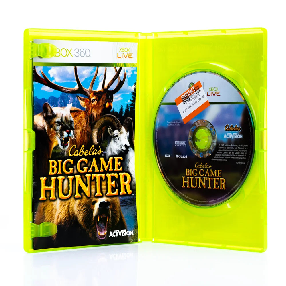 Cabela’s Big Game Hunter - Xbox 360 spill - Retrospillkongen