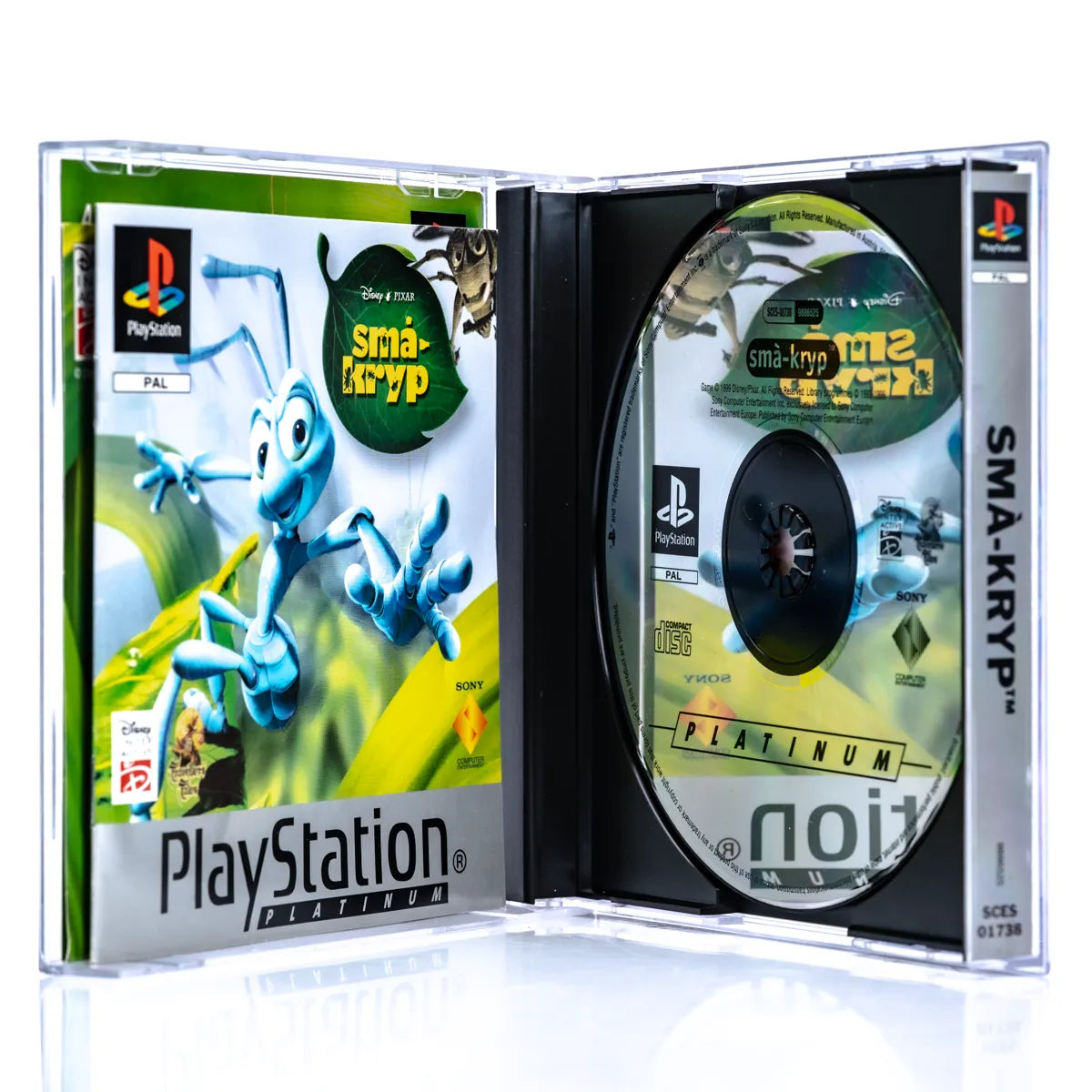 Disney • Pixar Små Kryp - PS1 spill - Retrospillkongen