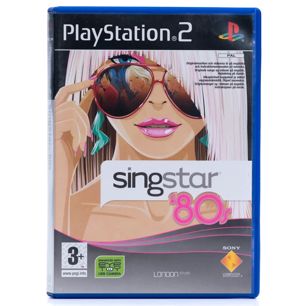 SingStar: '80s - PS2 spill - Retrospillkongen