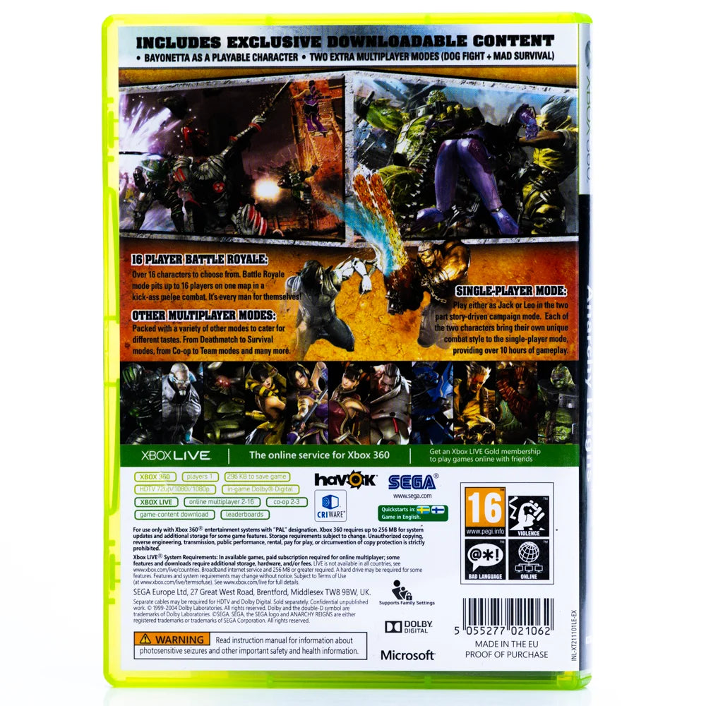 Anarchy Reigns - Xbox 360 spill - Retrospillkongen