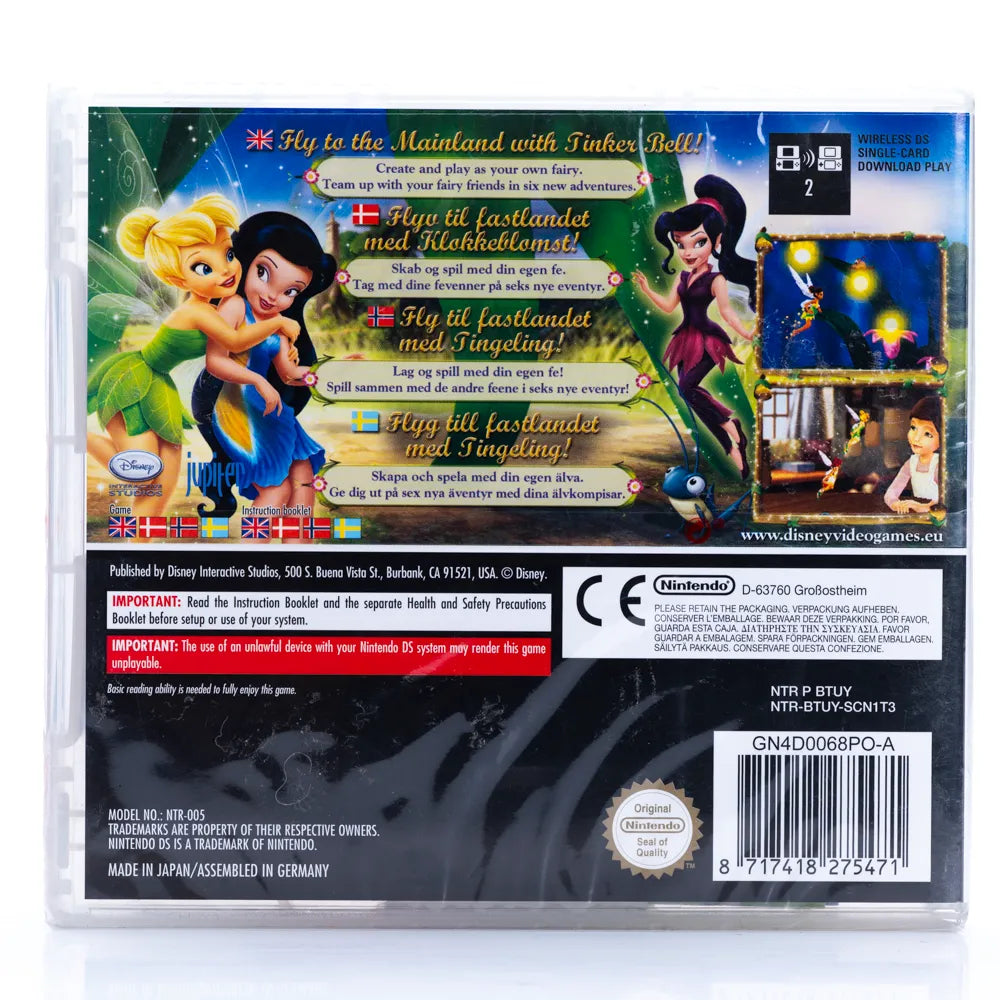 Tinker Bell and the Great Fairy Rescue (forseglet) - Nintendo DS spill - Retrospillkongen