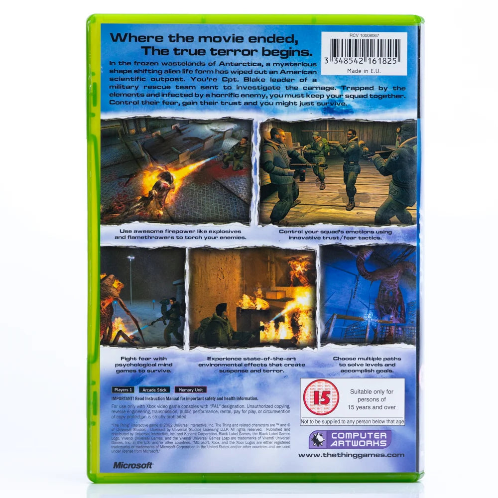 The Thing - Xbox spill - Retrospillkongen