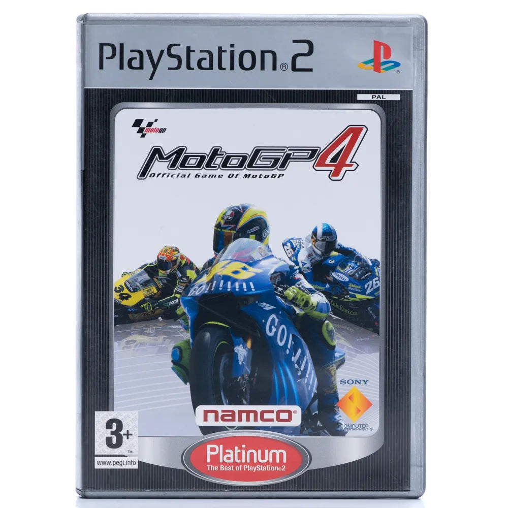 MotoGP 4 - PS2 spill - Retrospillkongen