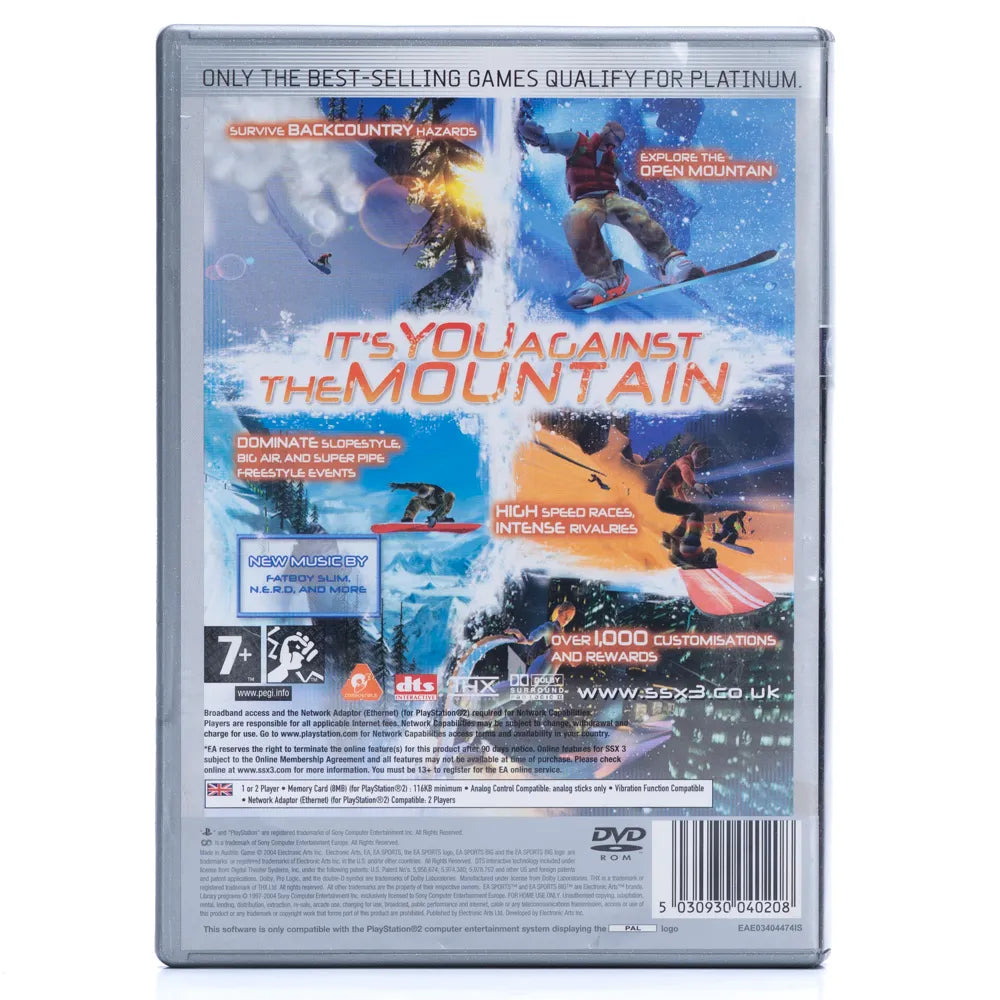 SSX 3 - PS2 spill - Retrospillkongen