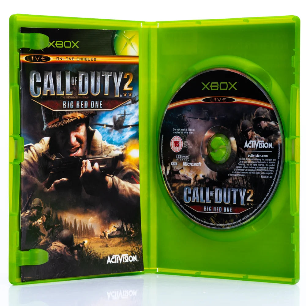 Call of Duty 2: Big Red One - Xbox spill - Retrospillkongen