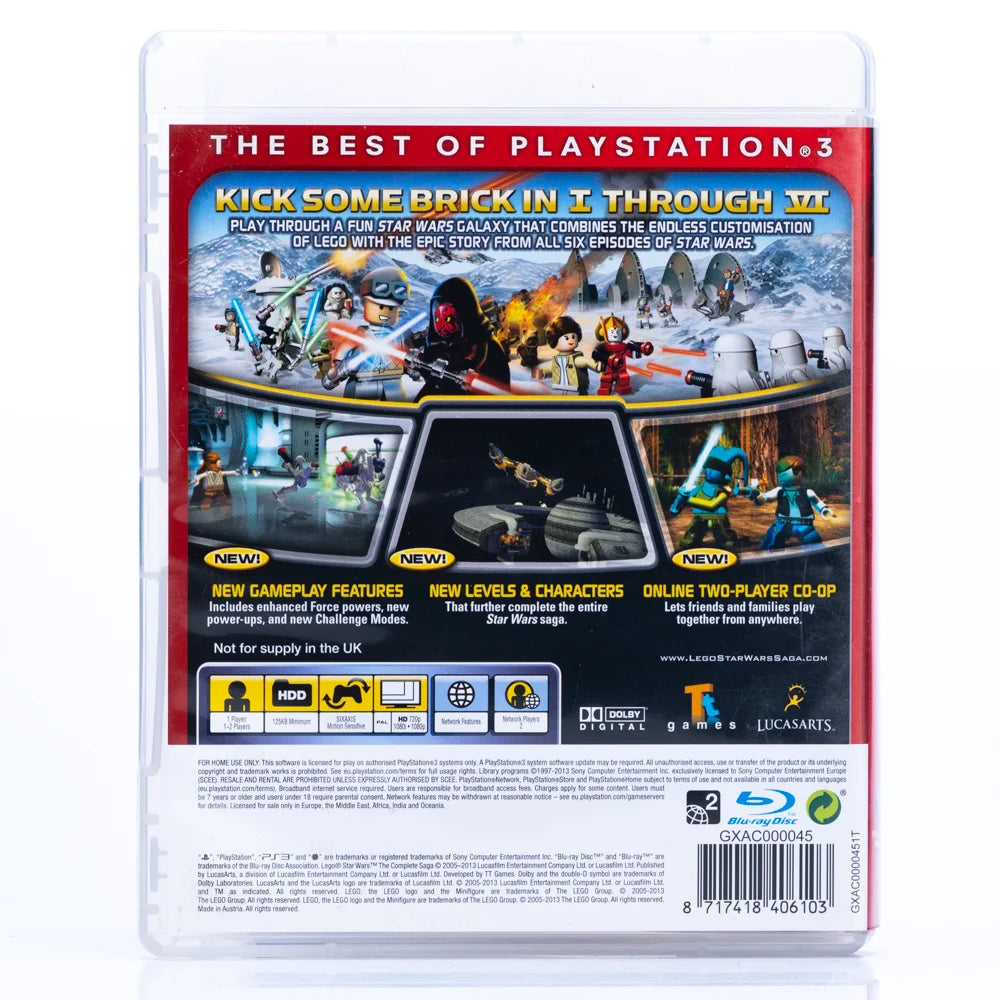 LEGO Star Wars: The Complete Saga - PS3 spill - Retrospillkongen