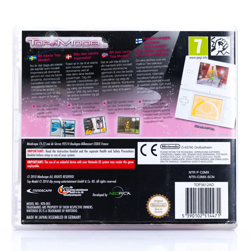 Top Model - Nintendo DS spill - Retrospillkongen