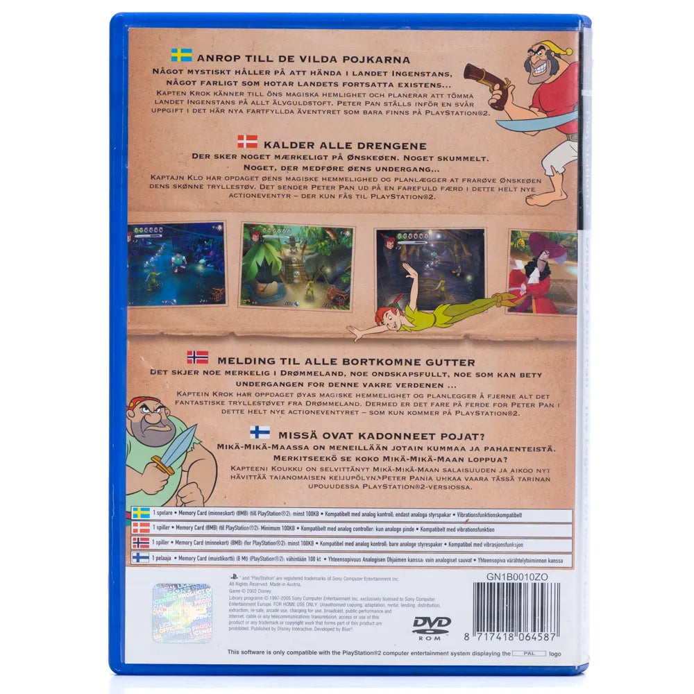 Disney's Peter Pan: The legend of Never Land - PS2 Spill - Retrospillkongen