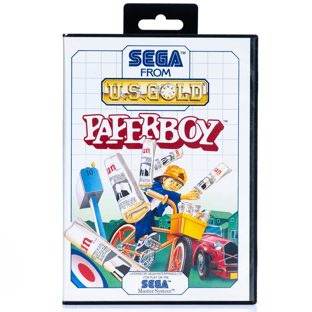 Paperboy - Sega Master System spill - Retrospillkongen