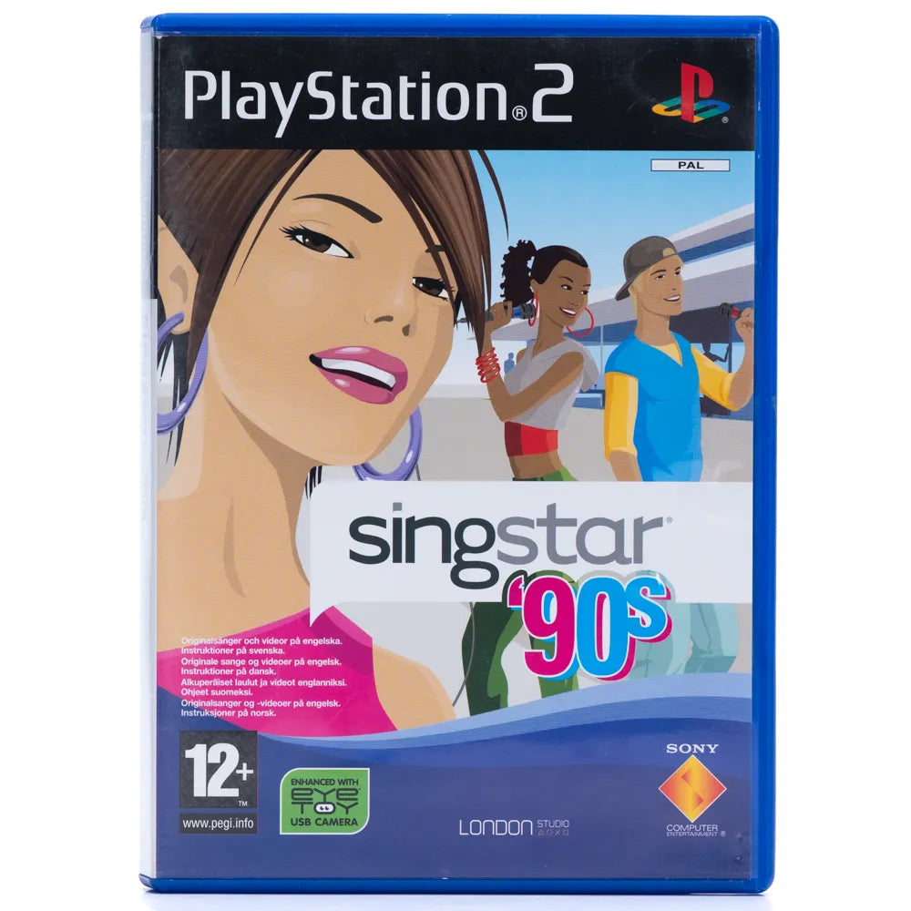 SingStar: '90s - PS2 spill - Retrospillkongen