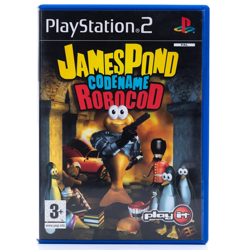 James Pond 2: Codename: RoboCod - PS2 Spill - Retrospillkongen