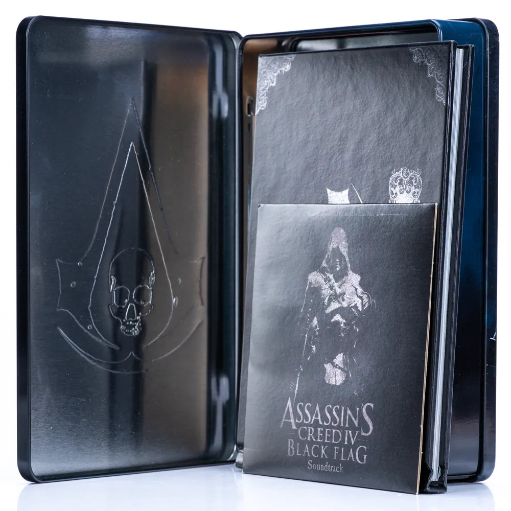 Assassin's Creed IV: Black Flag (Skull Edition) - PS3 spill (Steelbook) - Retrospillkongen