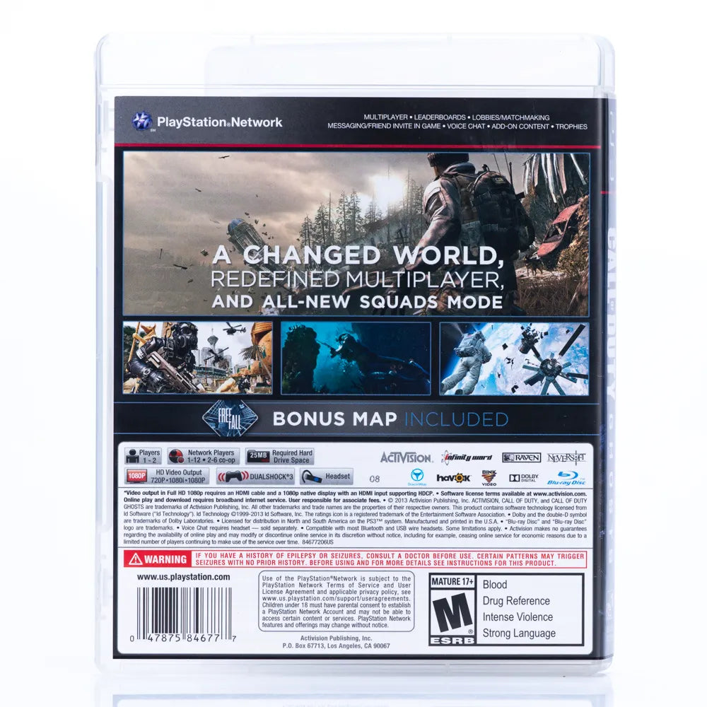 Call of Duty Ghosts - PS3 spill (NTSC Versjon) - Retrospillkongen