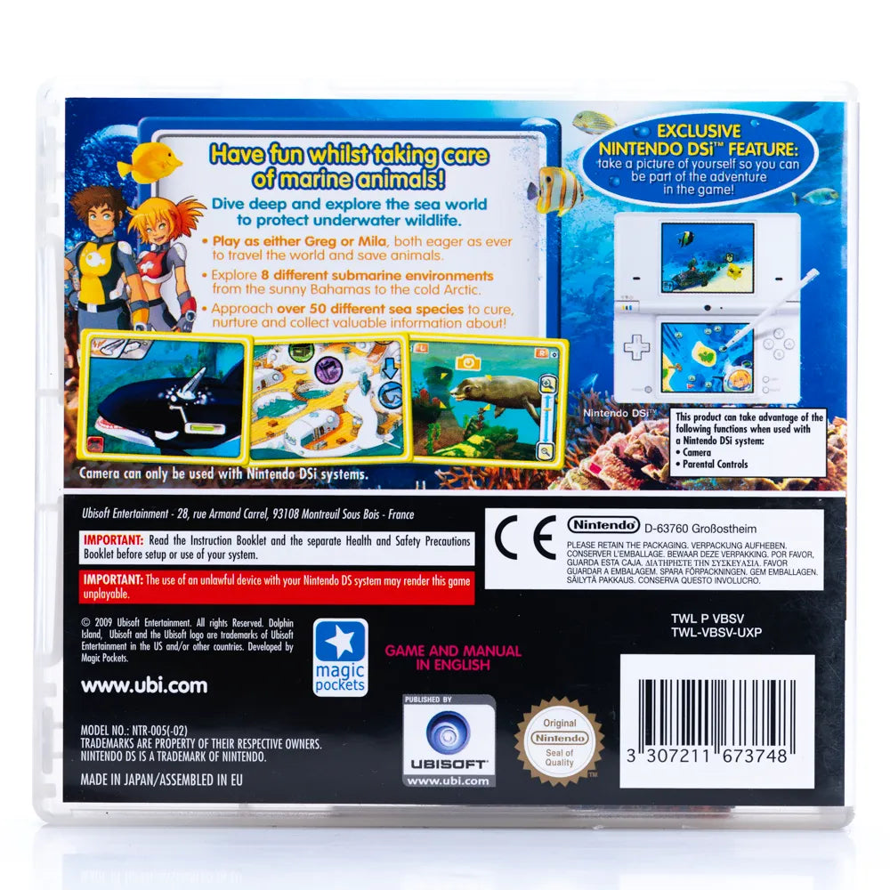 Dolphin: Underwater Adventures - Nintendo DS spill - Retrospillkongen