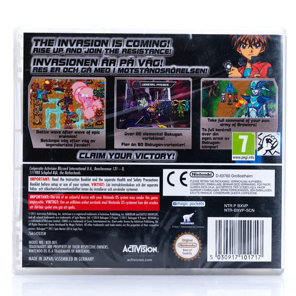 Bakugan Rise of the Resistance (Forseglet) - Nintendo DS spill - Retrospillkongen