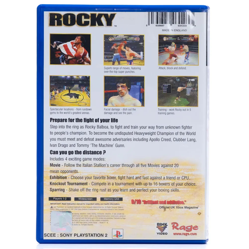 Rocky - PS2 spill