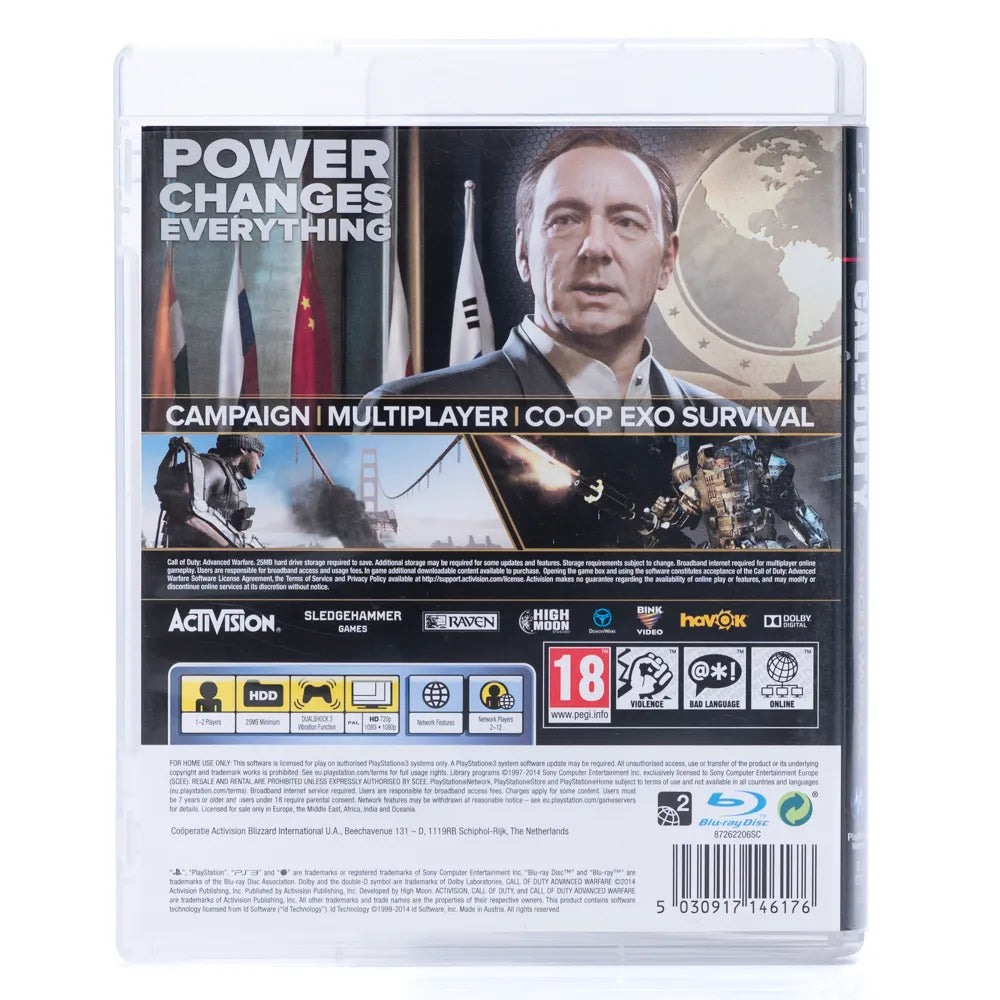 Call of Duty: Advanced Warfare - PS3 spill - Retrospillkongen