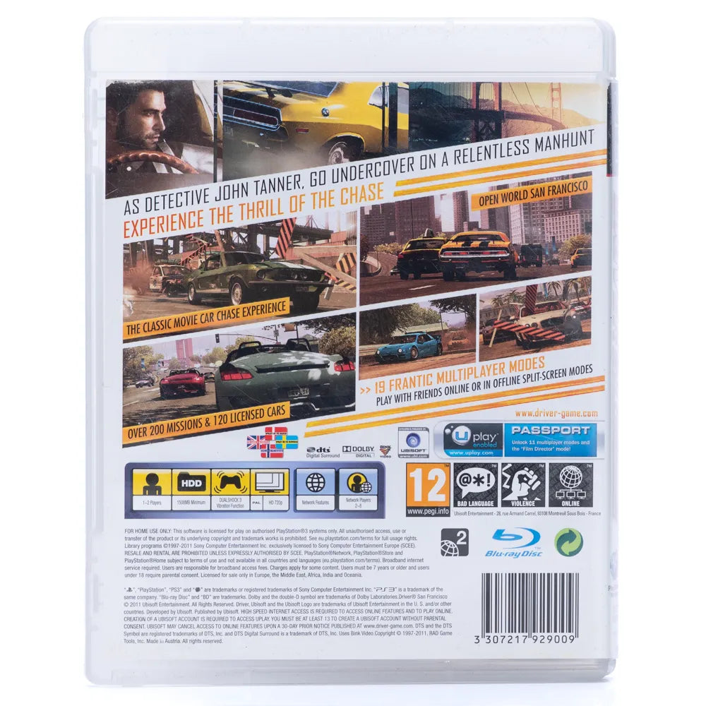 Driver: San Francisco - PS3 spill - Retrospillkongen