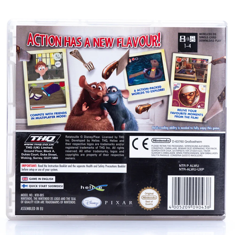 Disney•Pixar Ratatouille - Nintendo DS spill - Retrospillkongen