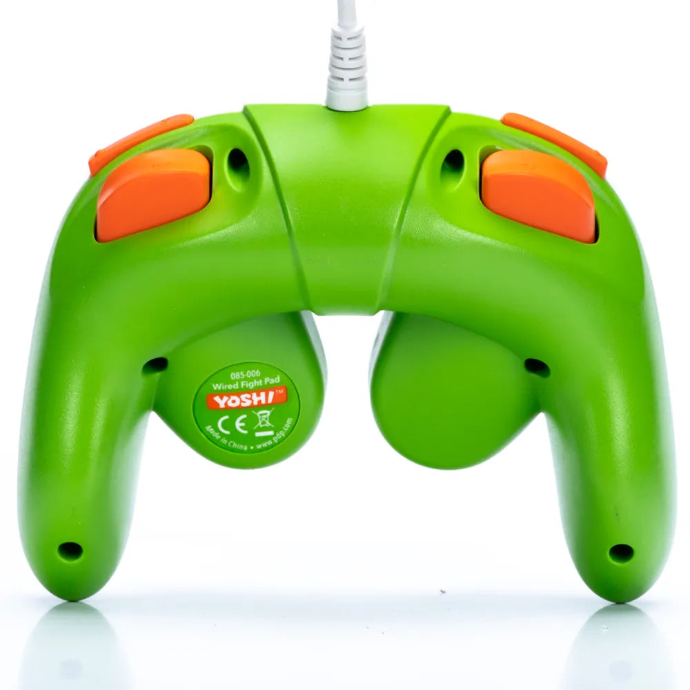 PDP Hvit Yoshi Kontroller for Nintendo Wii og WiiU - Retrospillkongen