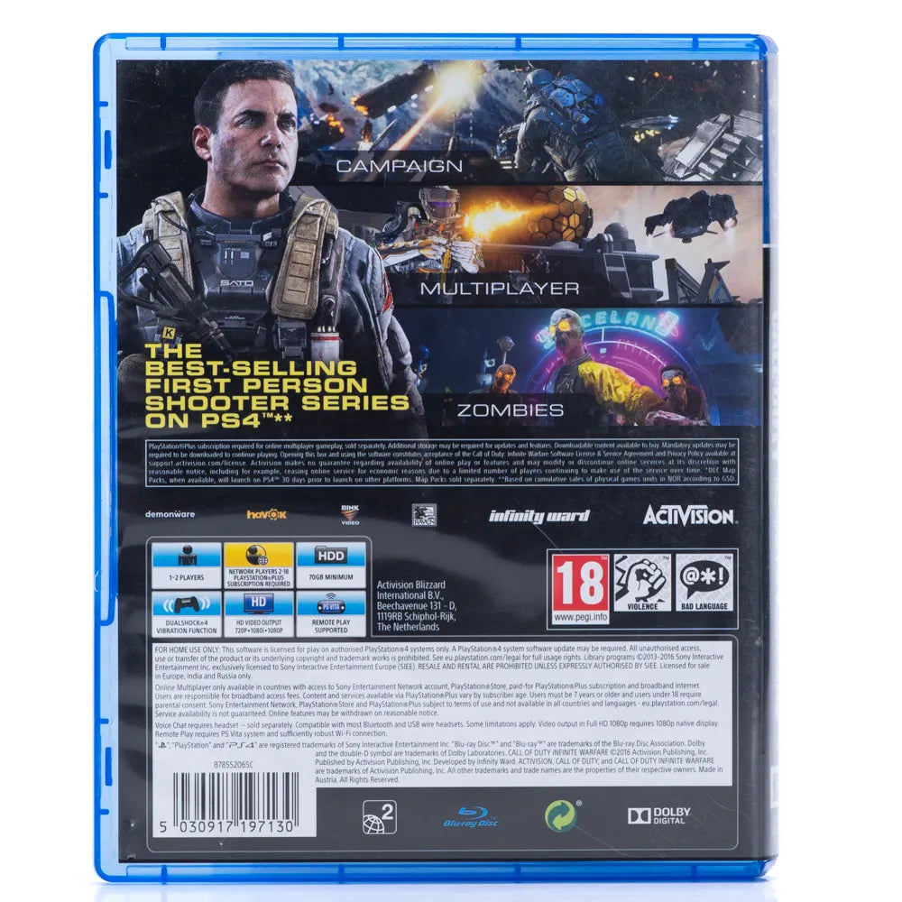 Call of Duty: Infinite Warfare - PS4 spill - Retrospillkongen