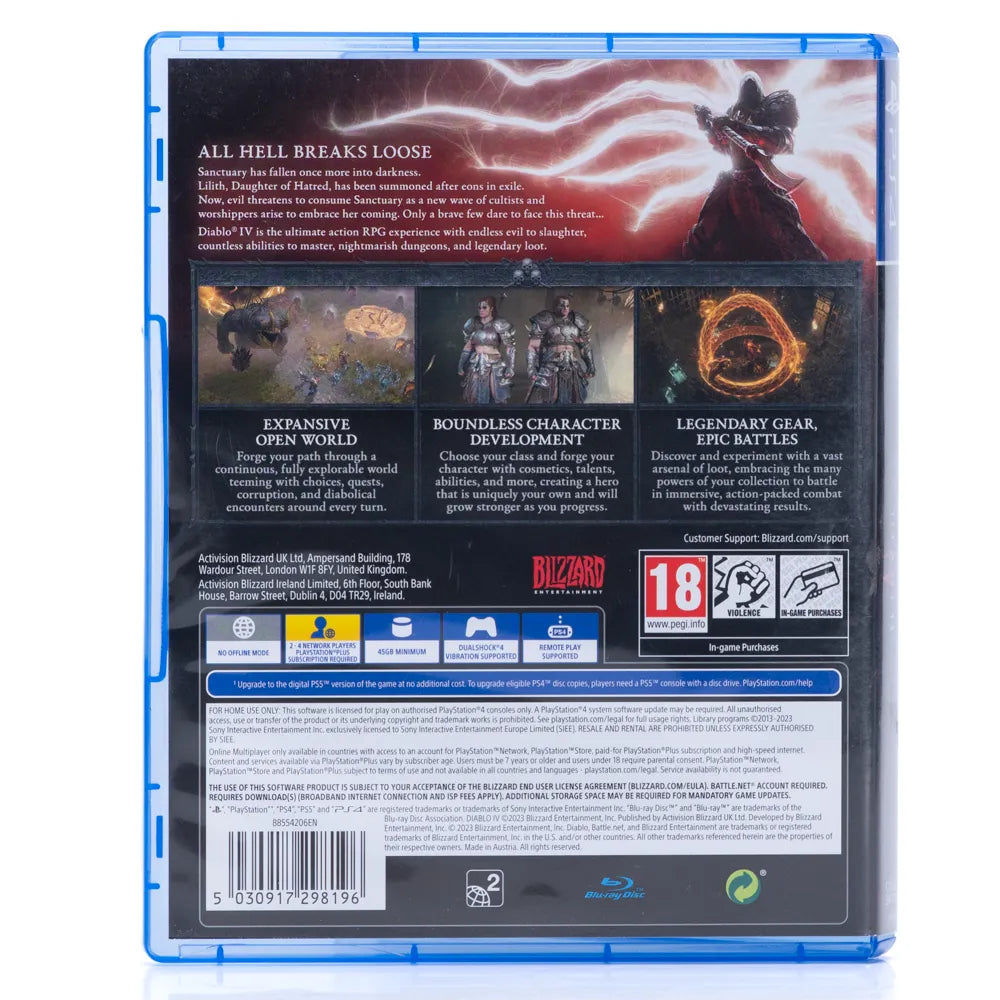 Diablo IV: Cross-Gen Bundle - PS4 spill - Retrospillkongen