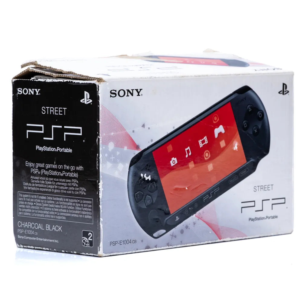 Sony PSP Street Håndholdt Konsoll Pakke i Eske - Retrospillkongen