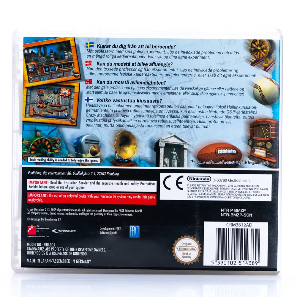 Crazy Machines 2 - Nintendo DS spill - Retrospillkongen