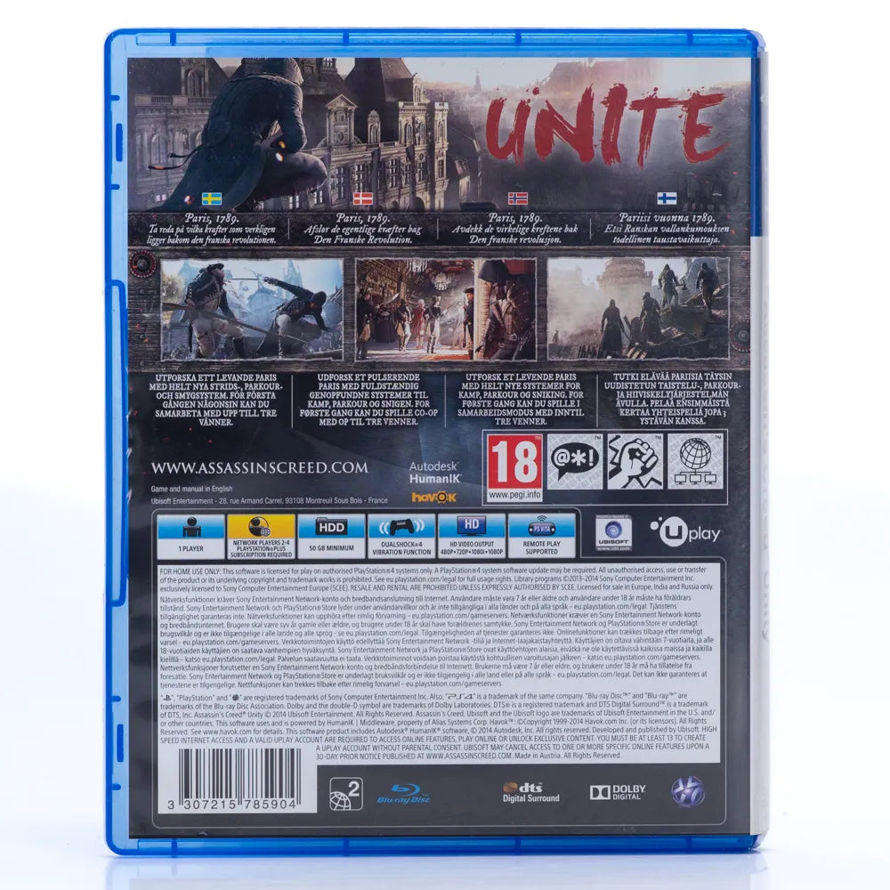 Assassin's Creed Unity - PS4 spill - Retrospillkongen