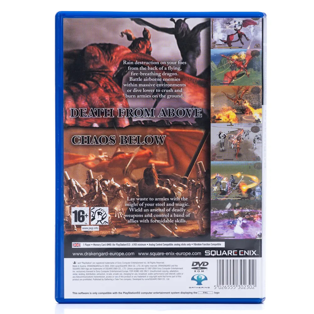 Drakengard - PS2 spill - Retrospillkongen