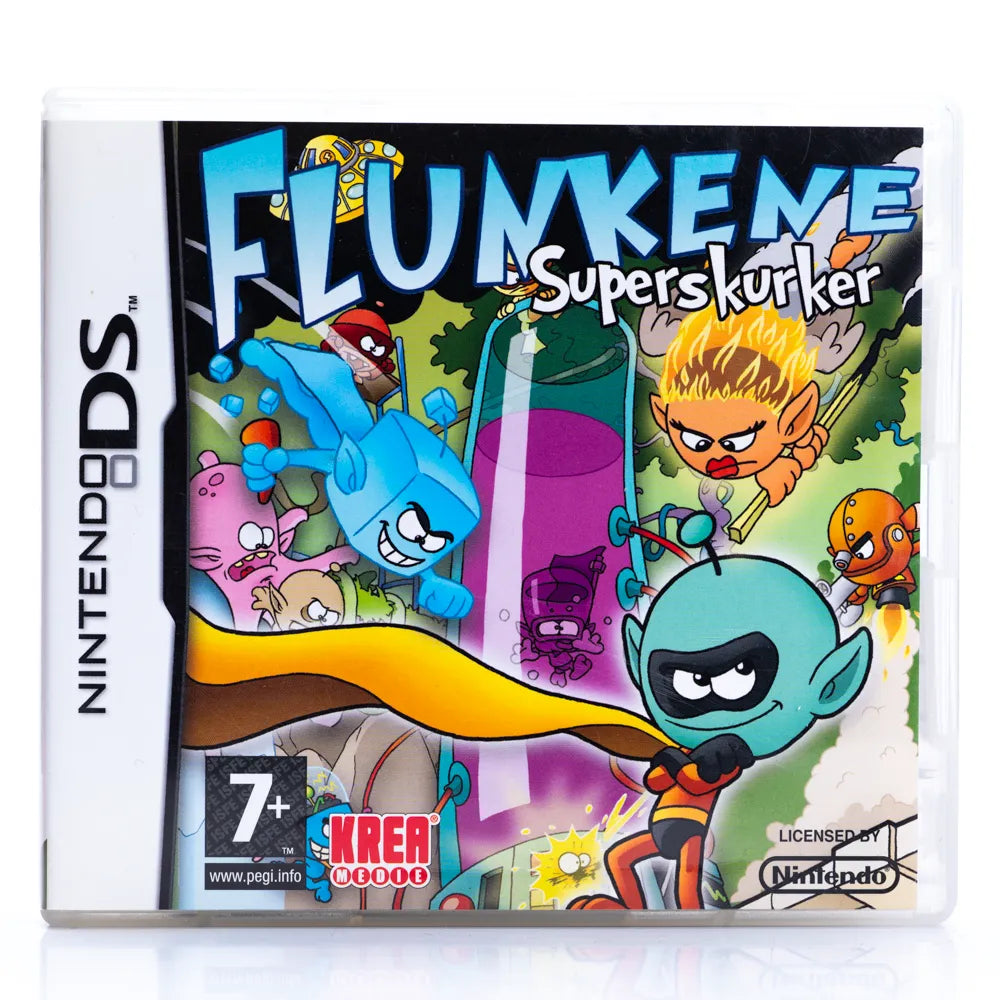 Flunkene Superskurker - Nintendo DS spill - Retrospillkongen