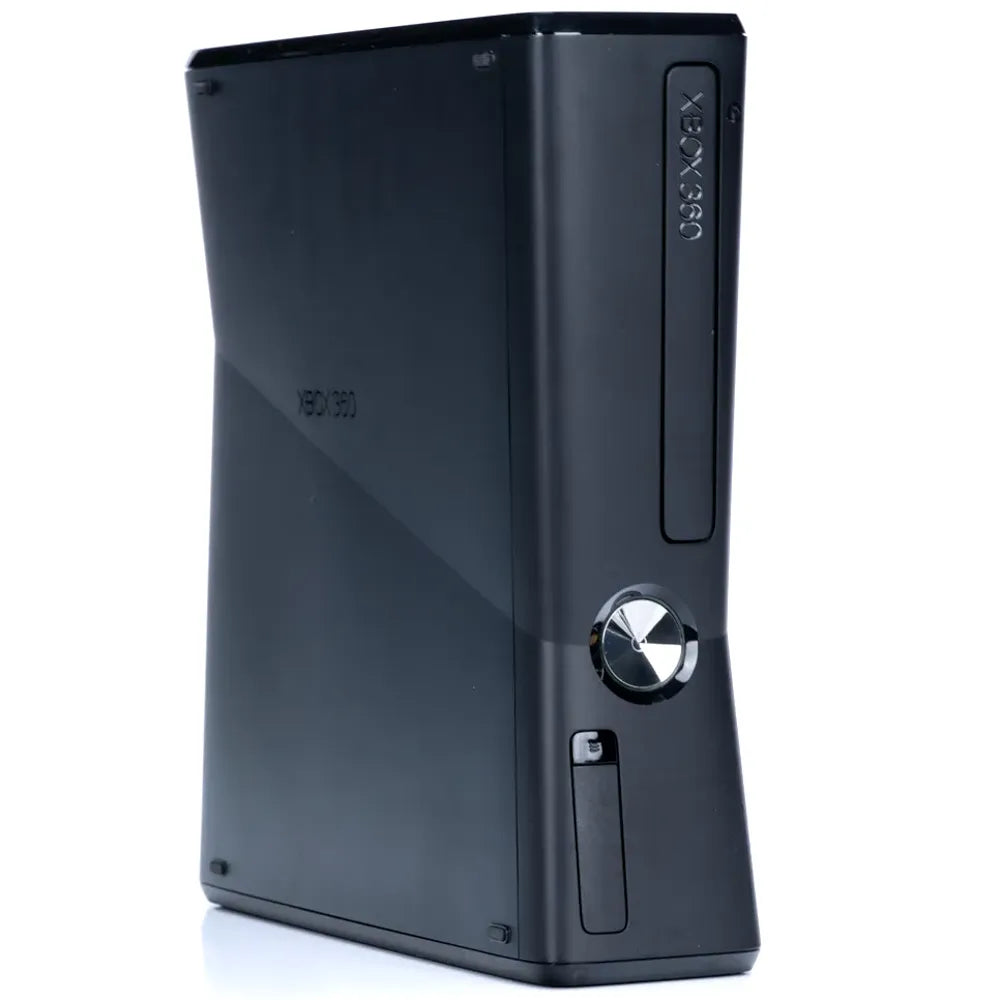 Microsoft Xbox 360 Slim 4-500GB - Kun konsoll (Matt svart) - Retrospillkongen