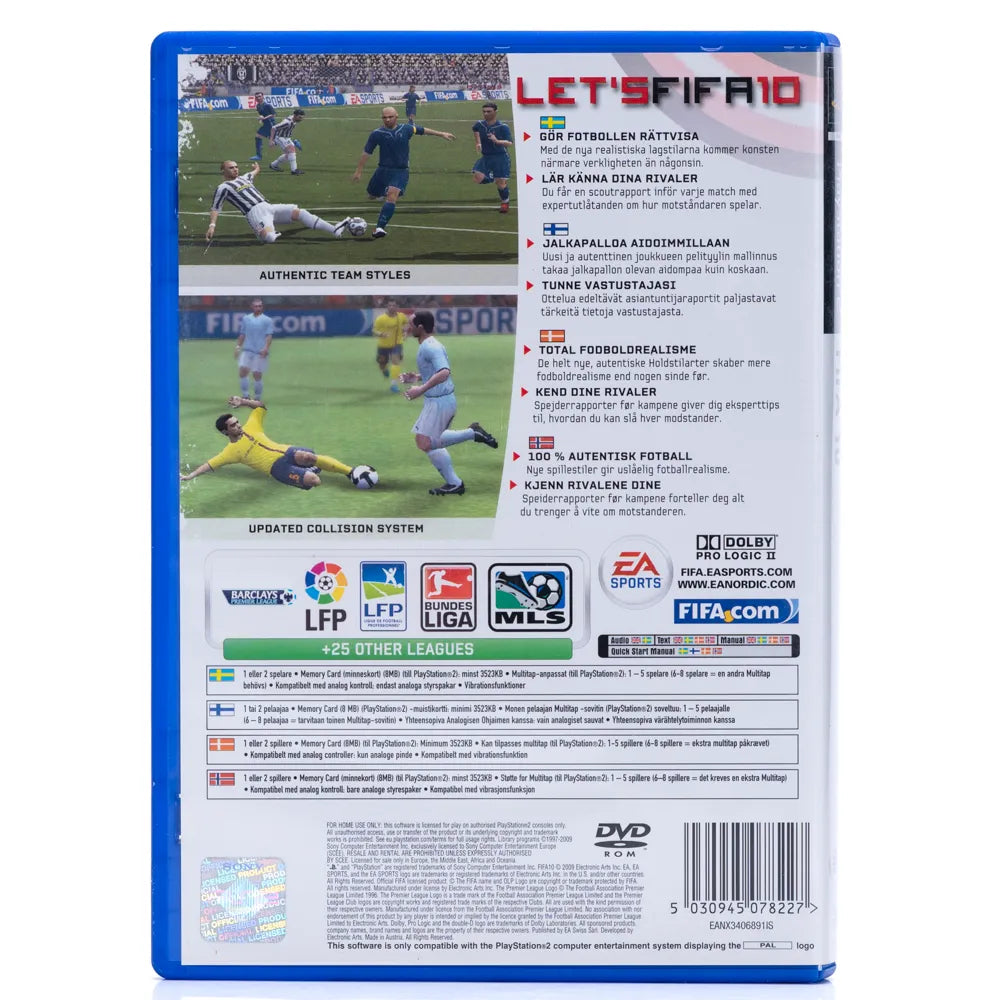 FIFA 10 - PS2 spill - Retrospillkongen