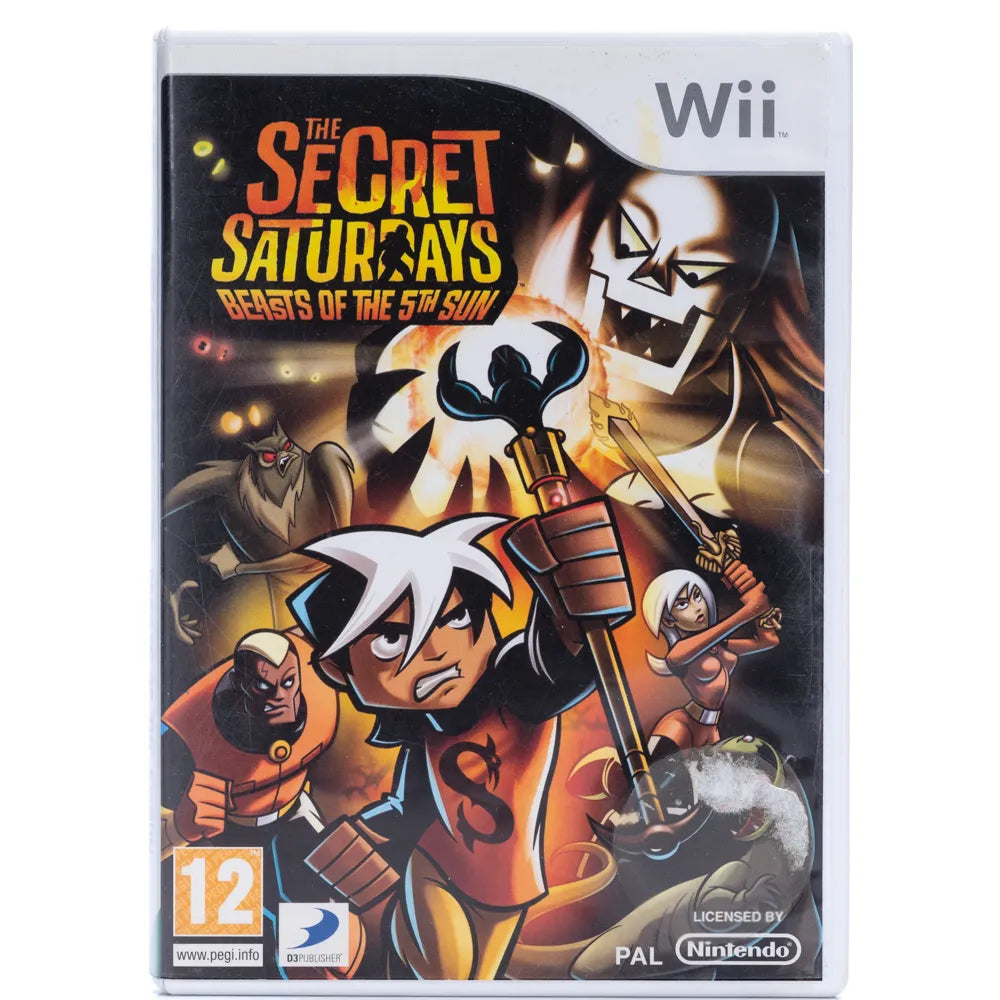 The Secret Saturdays: Beasts of the 5th Sun - Wii spill