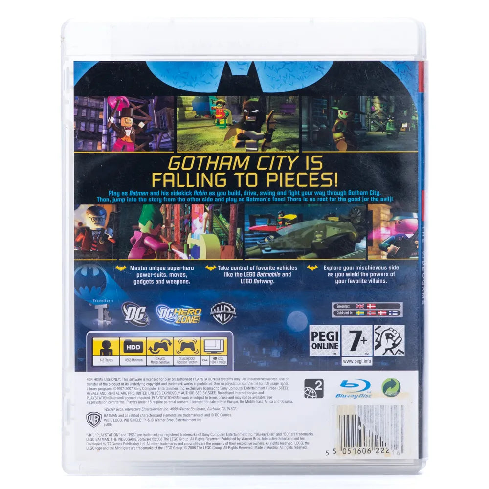 LEGO Batman: The Videogame - PS3 spill - Retrospillkongen
