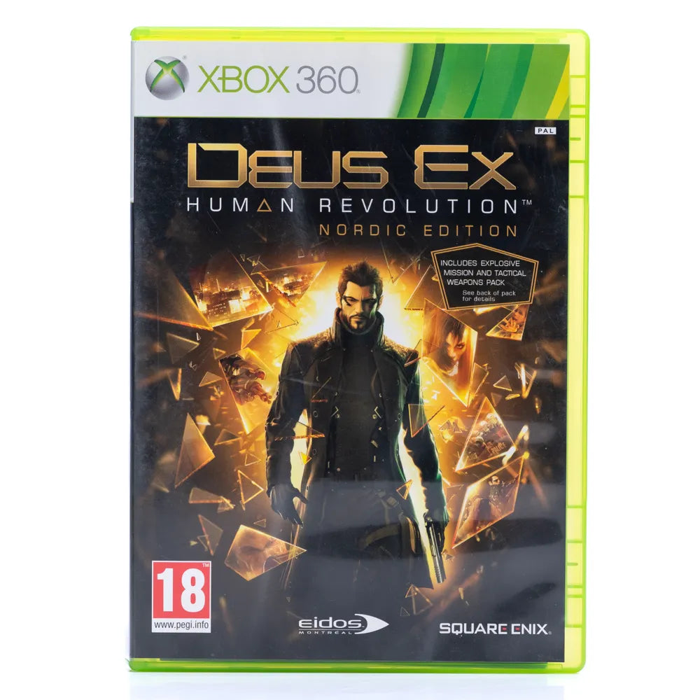 Deus Ex: Human Revolution - Xbox 360 spill - Retrospillkongen