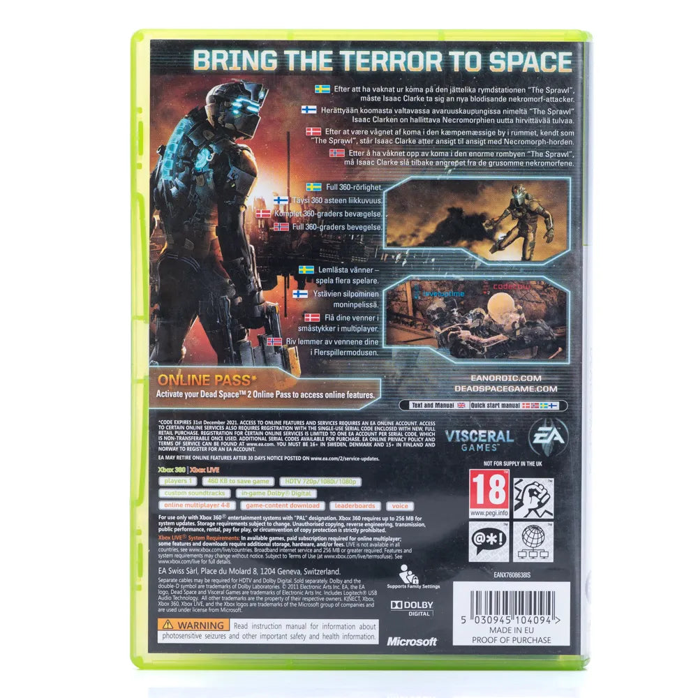Dead Space 2 - Xbox 360 spill - Retrospillkongen
