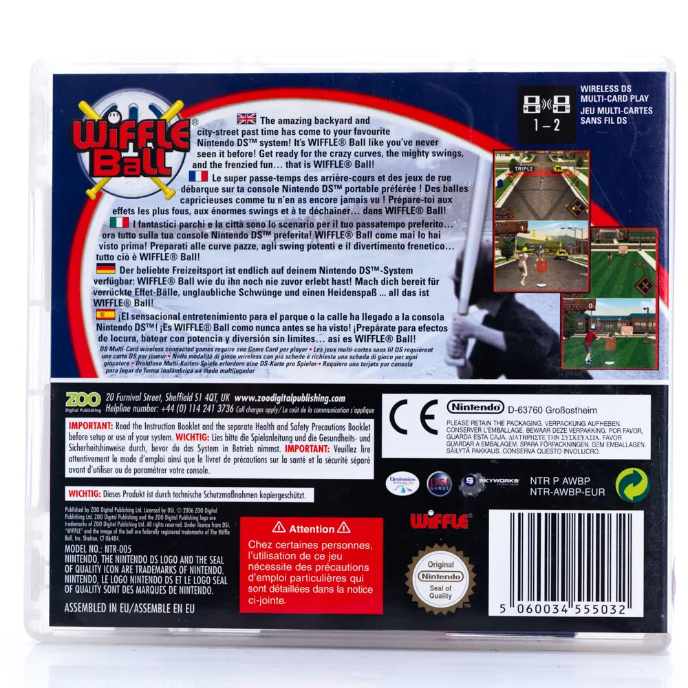 Wiffle Ball - Nintendo DS spill - Retrospillkongen