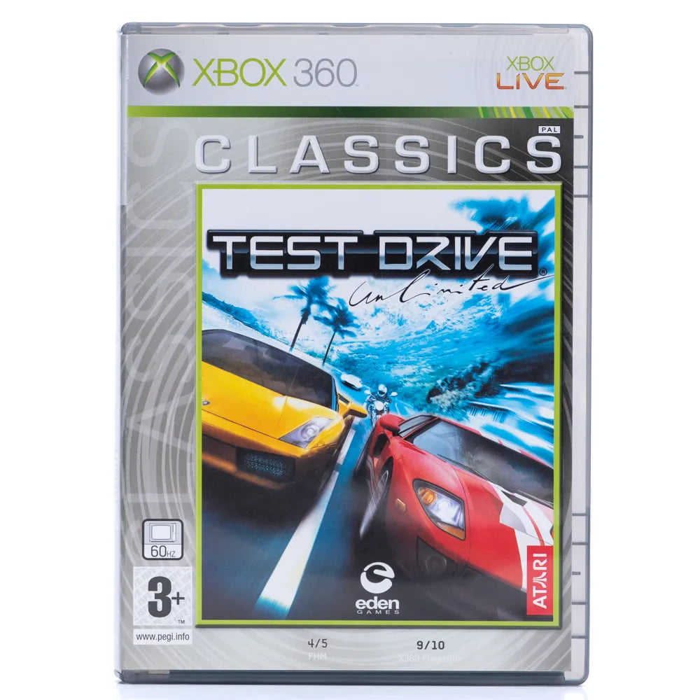 Test Drive: Unlimited - Xbox 360 spill - Retrospillkongen