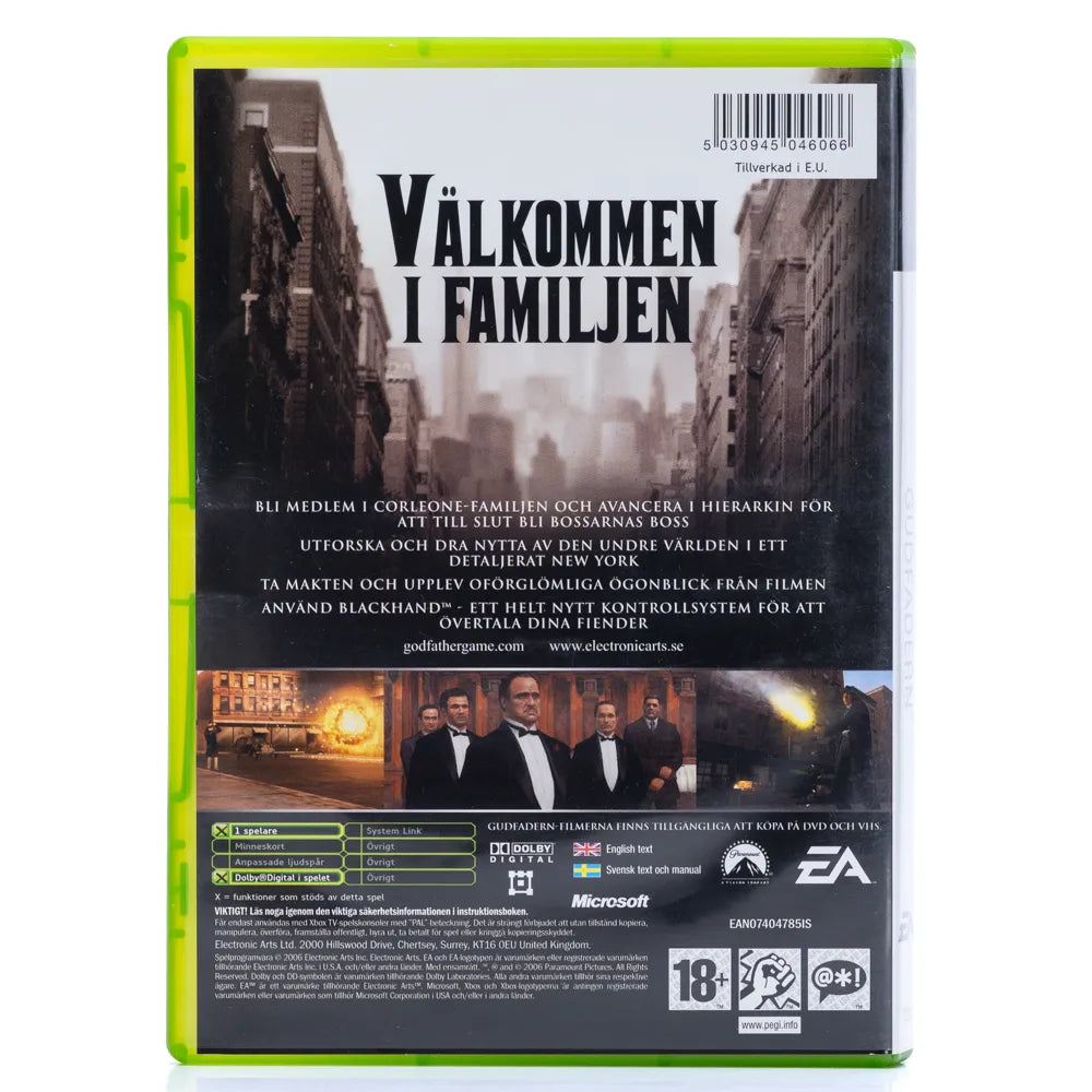 Gudfaren / The Godfather - Xbox spill - Retrospillkongen